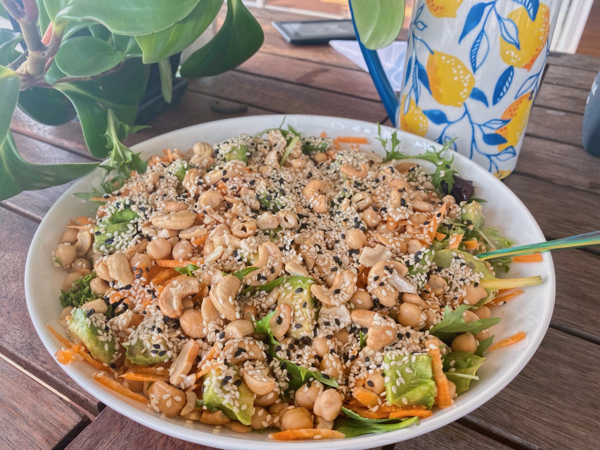 Carrot and chickpea salad - Mood Food Nutrition